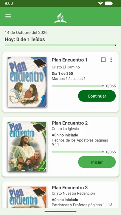 The plan’s progress for each track